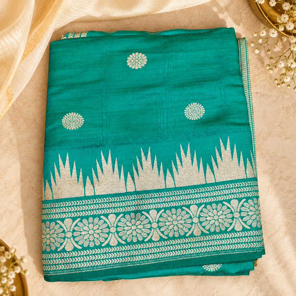 Pure Tussur Saree