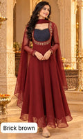 Georgette anarkali kurti