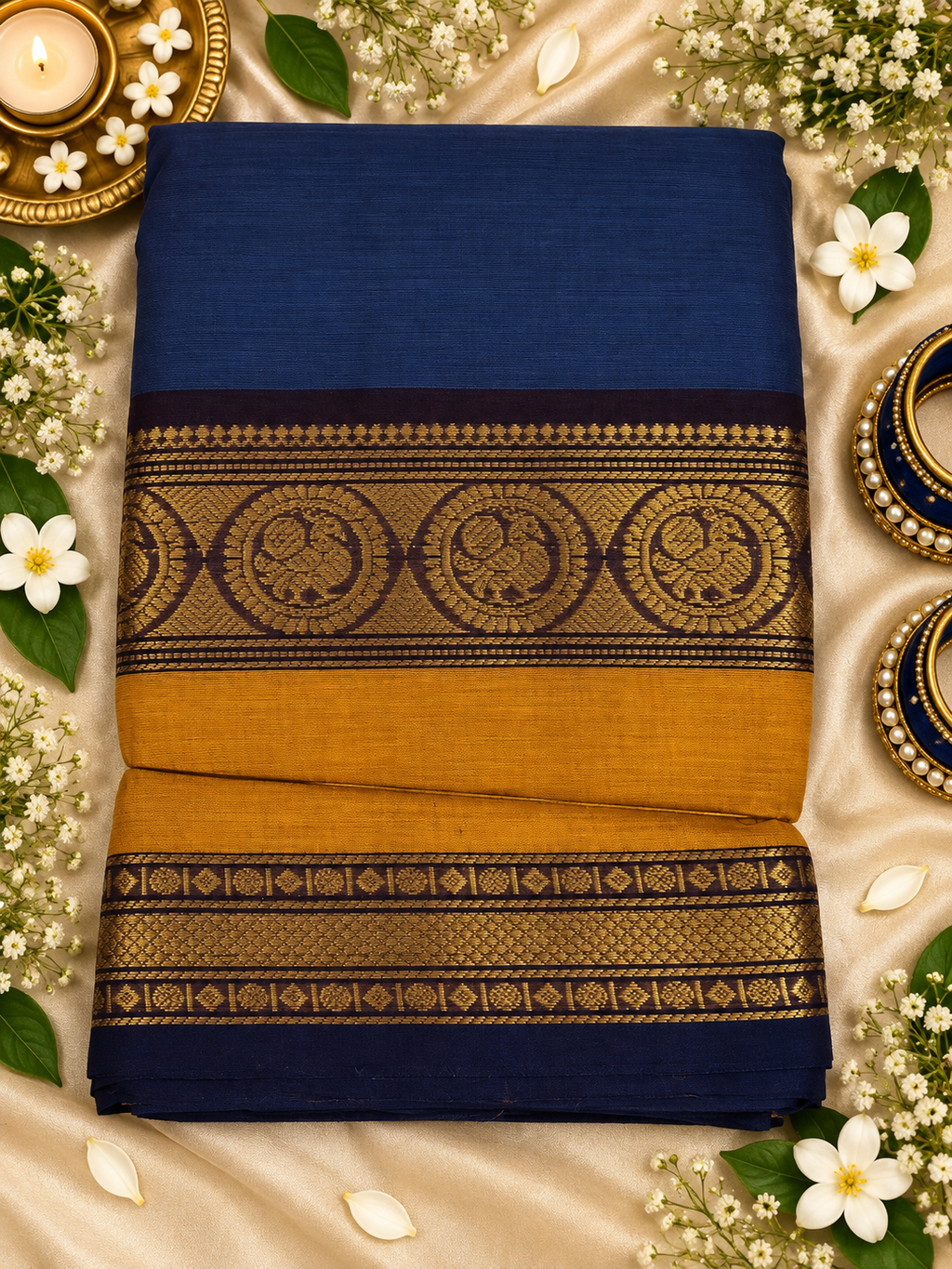 Kanchi Cotton Saree