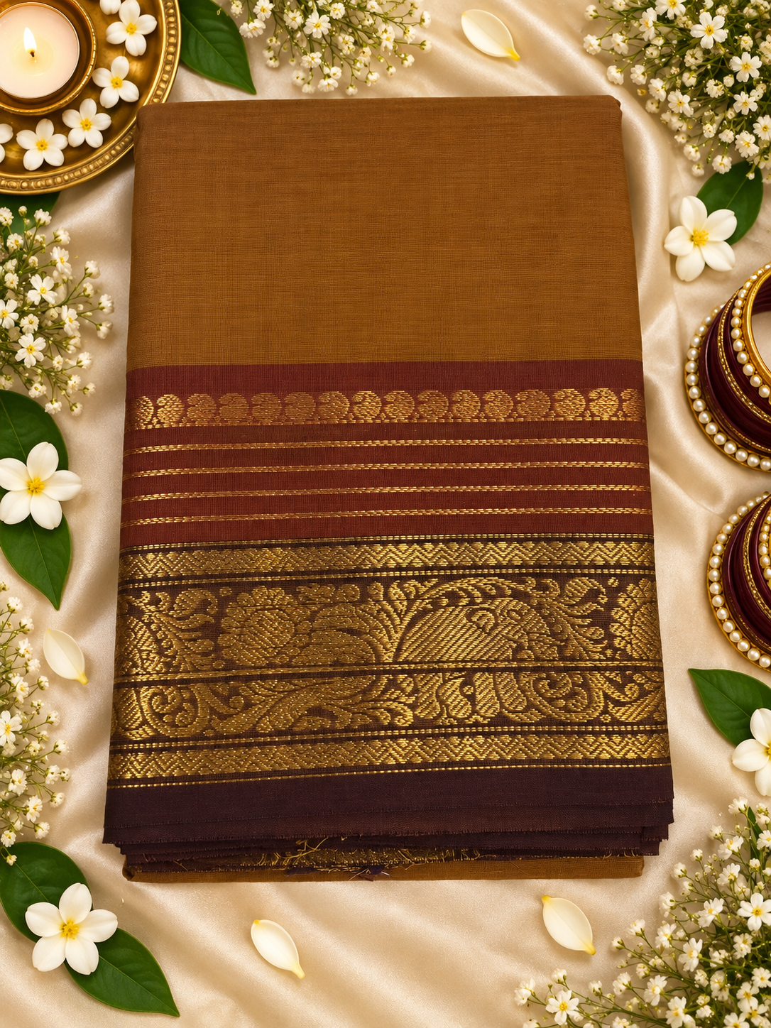 Kachi cotton Saree