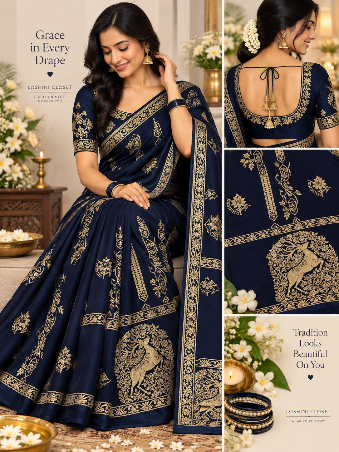 Gajji Silk Saree